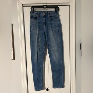 American Eagle Outfitters Blue Straight Leg Jeans